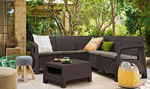 Комплект садовой мебели Bahamas Relax Set, коричневый цена и информация | Комплекты уличной мебели | hansapost.ee
