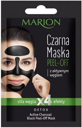 Aktiivsöega näomask Marion Detox, 6g цена и информация | Näomaskid ja silmamaskid | hansapost.ee