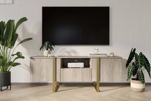 ТВ столик Bogart Verica 150, коричневый цвет цена и информация |  Тумбы под телевизор | hansapost.ee
