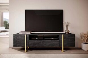 ТВ столик Bogart Verica 200, черный цвет цена и информация |  Тумбы под телевизор | hansapost.ee
