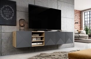ТВ столик Bogart Asha 200, коричневый/черный цвет цена и информация |  Тумбы под телевизор | hansapost.ee