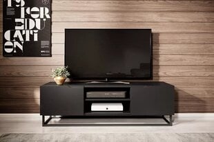 ТВ столик Bogart Loftia 200, черный цвет цена и информация |  Тумбы под телевизор | hansapost.ee