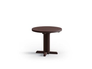 Садовый стол Calme Jardin Annet, коричневый цвет цена и информация | Садовые столы и столики | hansapost.ee