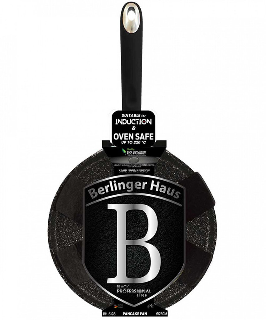 Berlinger Haus pannkoogipann Black Professional, 28 cm hind ja info | Pannid | hansapost.ee