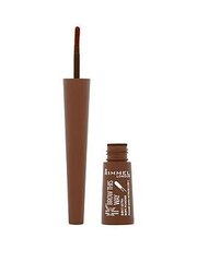 Kulmupuuder Rimmel Brow Shake 2.5 g, Dark Brown цена и информация | Карандаши, краска для бровей | hansapost.ee