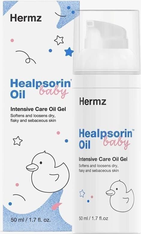 Beebi kehaõli Hermz Healpsorin Baby Oil, 50 ml hind ja info | Laste ja ema kosmeetika | hansapost.ee