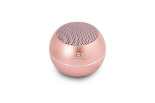 Guess Mini Bluetooth Speaker 3W 4H Розовый цена и информация | Аудио колонки | hansapost.ee