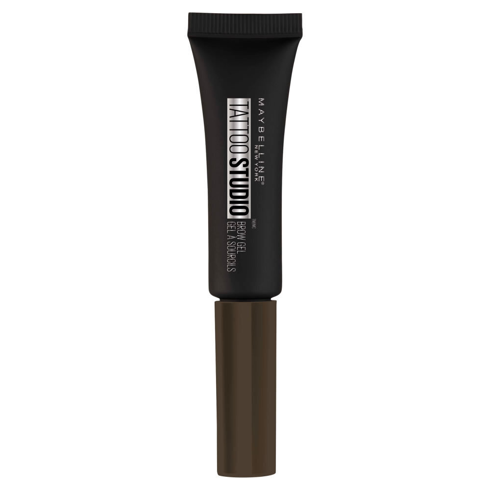 Kulmuvärv Maybelline New York Tattoo Brow 5 ml, 07 Black Brown цена и информация | Kulmupliiatsid, -puudrid ja -värvid | hansapost.ee