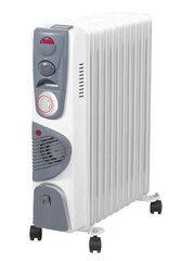 Масляный радиатор Volteno VO0275 с вентилятором и таймером, 11 секций цена и информация | Обогреватели | hansapost.ee