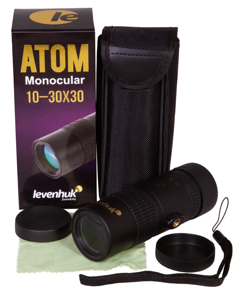 Monokulaarne Levenhuk Atom 10-30x30 цена и информация | Binoklid | hansapost.ee