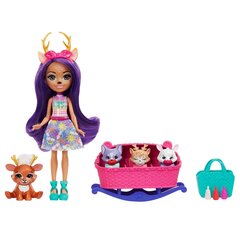 Кукла Enchantimals City Tails HLK84 цена и информация | Игрушки для девочек | hansapost.ee