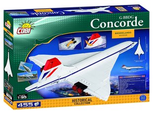 COBI - Конструктор Concorde G-BBDG, 1/95, 1917 цена и информация | Cobi Товары для детей и младенцев | hansapost.ee