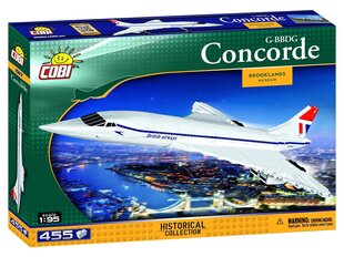COBI - Конструктор Concorde G-BBDG, 1/95, 1917 цена и информация | Конструкторы и кубики | hansapost.ee
