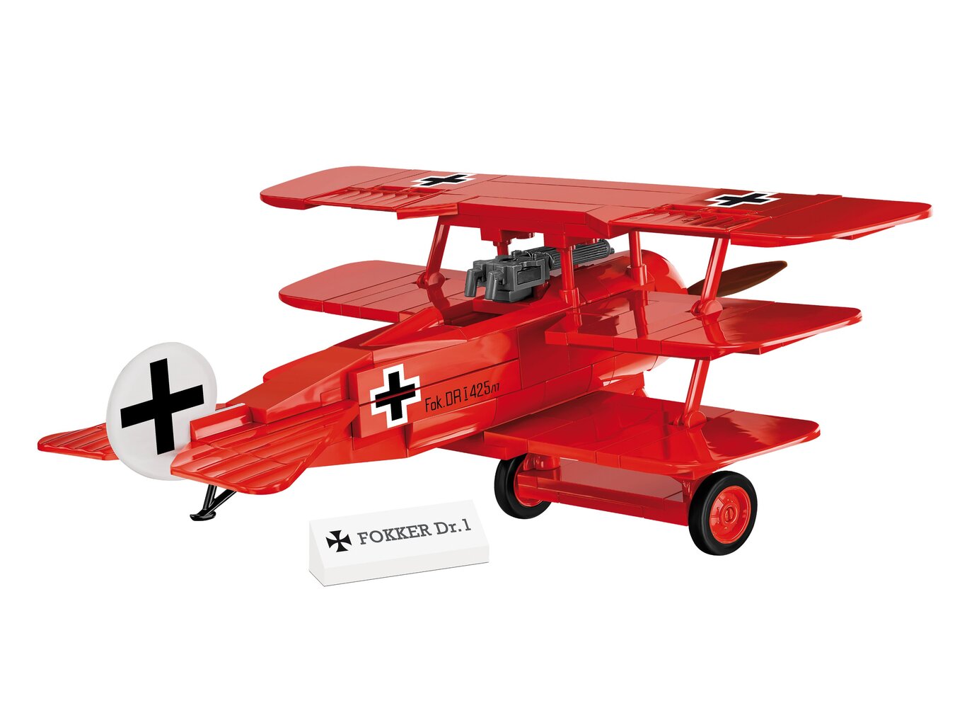 COBI - Plastkonstruktorid Fokker Dr.1 Red Baron, 1/32, 2986 hind ja info | Klotsid ja konstruktorid | hansapost.ee