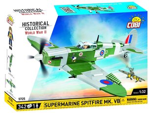 COBI - Plastkonstruktorid Supermarine Spitfire Mk.VB, 1/32, 5725 hind ja info | Klotsid ja konstruktorid | hansapost.ee