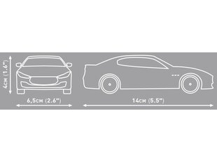 COBI - Plastkonstruktorid Maserati Ghibli Hybrid, 1/35, 24566 hind ja info | Klotsid ja konstruktorid | hansapost.ee