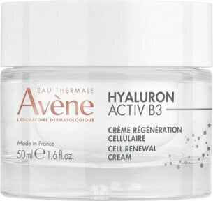 Avène Avene Hyaluron Activ B3 Cell Regenerating Cream 50ml hind ja info | Näokreemid | hansapost.ee