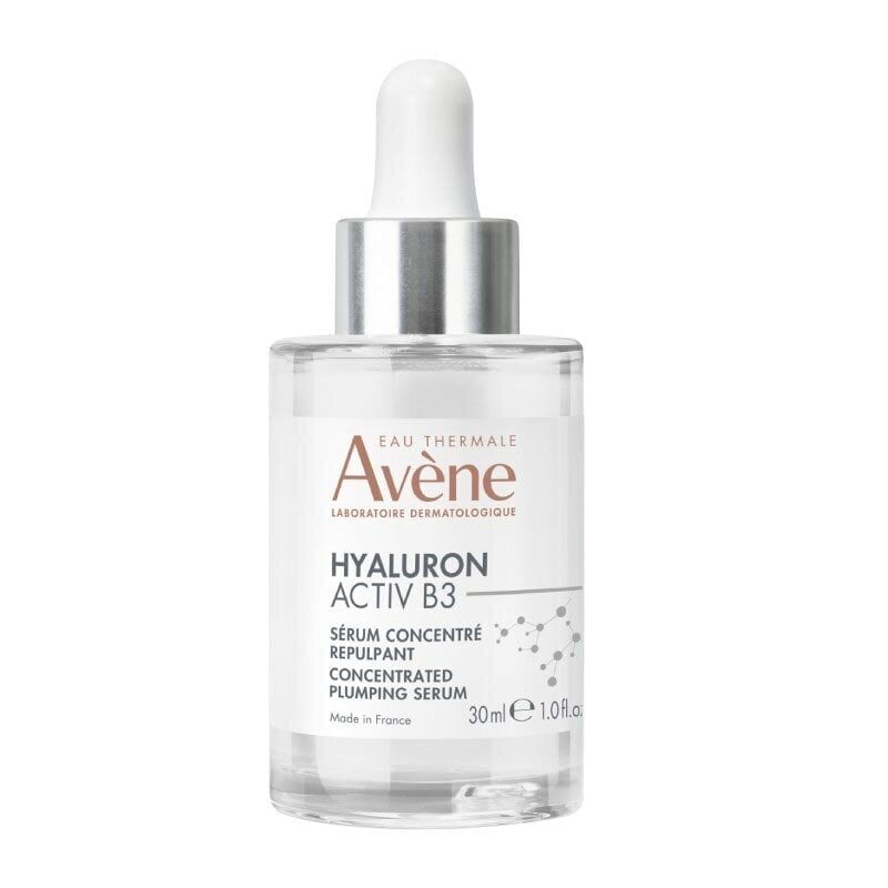 Avène Avene Hyaluron Activ B3 Volumising Concentrate Serum 30ml цена и информация | Näoõlid, ampullid ja seerumid | hansapost.ee