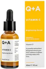 Q+A Vitamin c Brightening Serum nahaseerum 30 ml hind ja info | Q+A Parfüümid, lõhnad ja kosmeetika | hansapost.ee