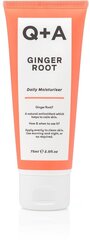 Успокаивающий и увлажняющий крем для лица с имбирем Q+A Ginger Root Daily Moisturizer, 75 мл цена и информация | Кремы для лица | hansapost.ee