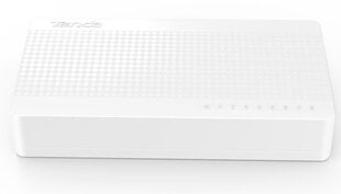 Tenda S108V8 Неуправляемый Fast Ethernet (10/100) Белый цена и информация | Коммутаторы (Switch) | hansapost.ee