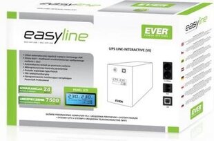 Ever Easyline 650 цена и информация | Источник бесперебойного питания, UPS | hansapost.ee