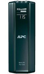 Энергосберегающий ИБП APC Back-UPS RS 1200, 230 В, CEE 7/5 цена и информация | Источник бесперебойного питания, UPS | hansapost.ee