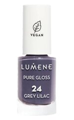 Лак для ногтей Lumene Pure Gloss 24 Grey Lilac, 5 мл цена и информация | Лаки, укрепители для ногтей | hansapost.ee