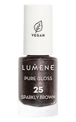 Лак для ногтей Lumene Pure Gloss 25 Sparkly Brown, 5 мл цена и информация | Лаки для ногтей, укрепители для ногтей | hansapost.ee