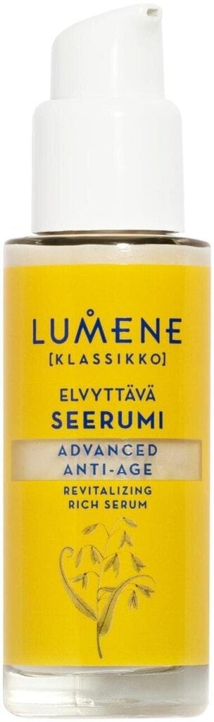 Näoseerum Lumene Klassikko Advanced Anti-Age, 30 ml цена и информация | Näoõlid, ampullid ja seerumid | hansapost.ee