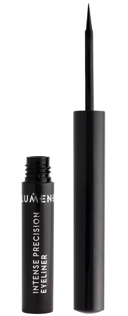 Silmalainer Lumene Intense Precision Eyeliner Black, 1,7 ml цена и информация | Lauvärvid, ripsmetušid ja silmapliiatsid | hansapost.ee