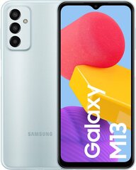 Телефон Samsung Galaxy M13, 4/128GB, Dual SIM, Light Blue цена и информация | Мобильные телефоны | hansapost.ee