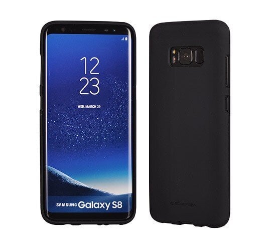 Telefoniümbris Mercury Soft Jelly Case Samsung S22 Plus must hind ja info | Telefonide kaitsekaaned ja -ümbrised | hansapost.ee