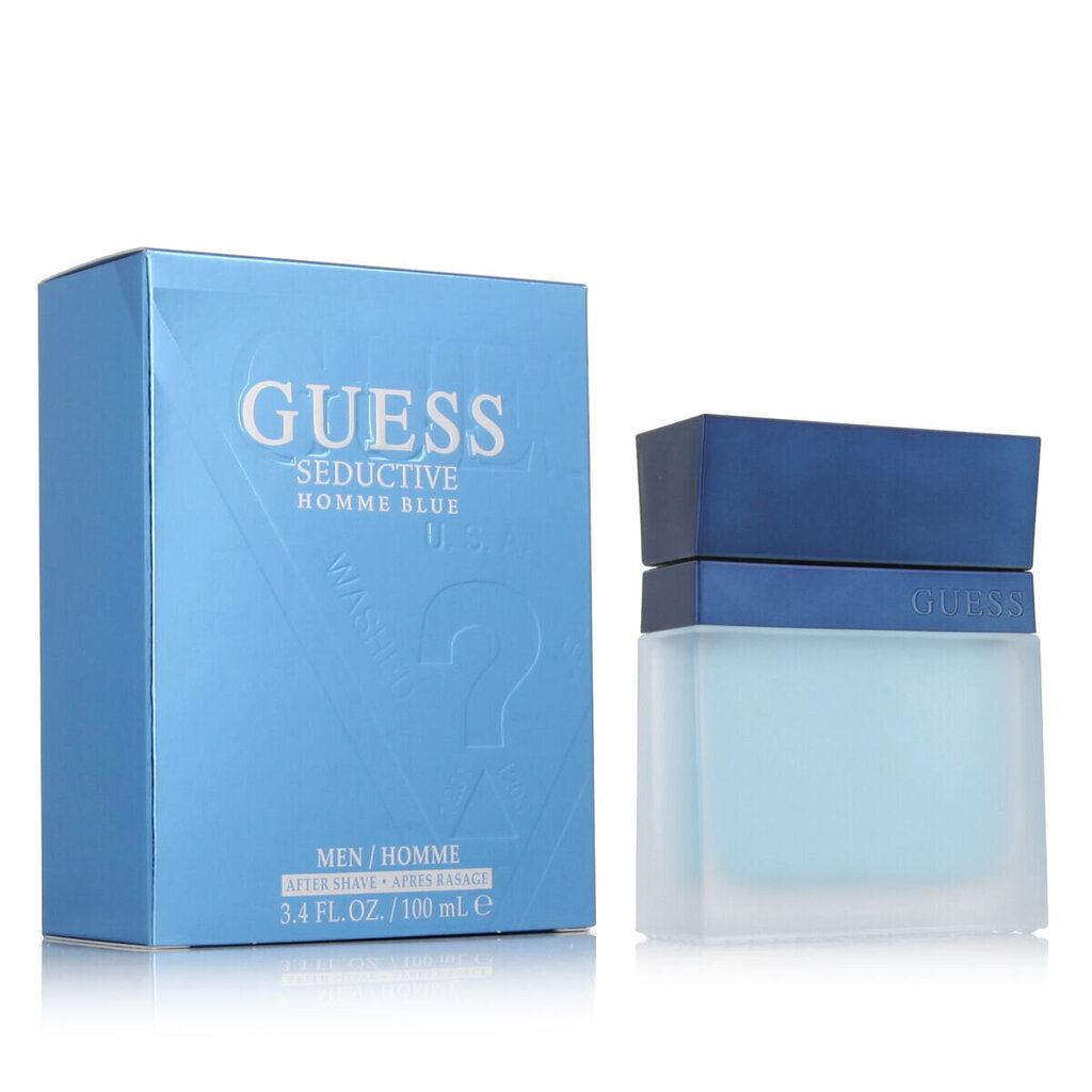Raseerimisjärgne näopiim Guess Seductive Homme Blue (100 ml) hind ja info | Raseerimisvahendid | hansapost.ee