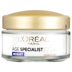 Ночной крем против морщин L'Oréal Age Specialist, 50 мл цена и информация | Кремы для лица | hansapost.ee