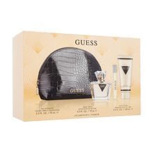 Косметический набор Guess: туалетная вода EDT, 75 мл + лосьон для тела, 100 мл + туалетная вода EDT, 15 мл + косметичка цена и информация | Кремы, лосьоны для тела | hansapost.ee