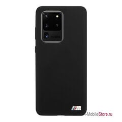 Telefoni Originaalümbris sobib Samsung Galaxy S20 / Ultra BMW M Line, 100% ehtne nahk, must price and information | Phone protective covers and cases | hansapost.ee