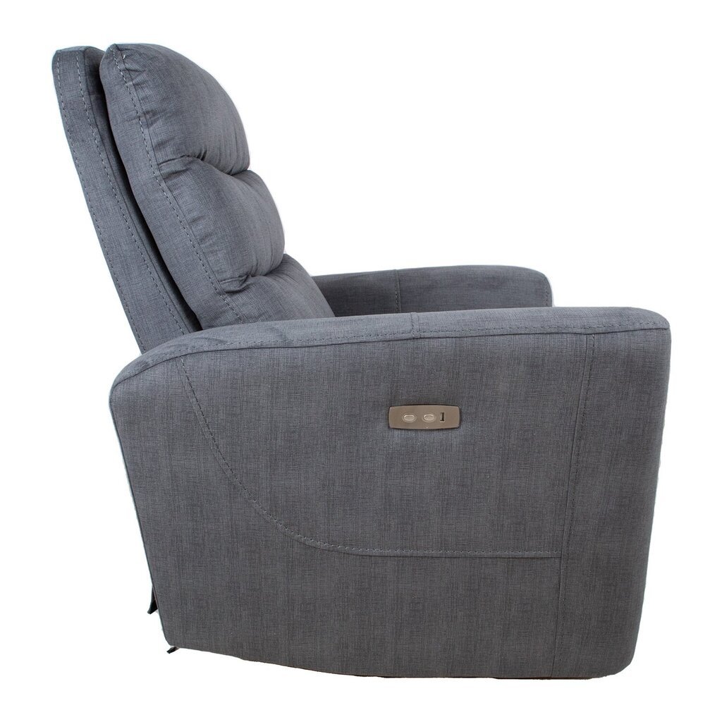 Tugitool Gaston elektriline recliner, hall samet hind ja info | Tugitoolid | hansapost.ee