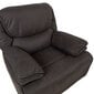 Tugitool GORDY manuaalne recliner, pruunikashall hind ja info | Tugitoolid | hansapost.ee