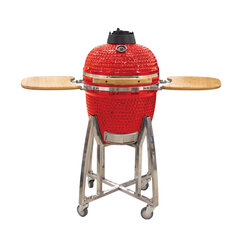 Keraamiline grill koos tarvikute komplektiga Kamado Nordgarden 18" 45 cm цена и информация | Грили | hansapost.ee