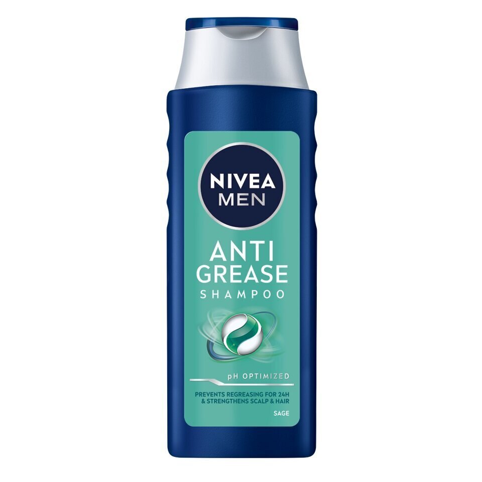 Nivea Men (rasvavastane šampoon) 400 ml цена и информация | Šampoonid | hansapost.ee