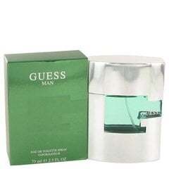 Meeste tualettvesi Guess EDT Man (75 ml) цена и информация | Мужские духи | hansapost.ee