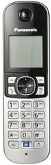 Lauatelefon Panasonic KX-TGA681FXB, must hind ja info | Lauatelefonid | hansapost.ee