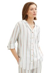 Женская полосатая футболка Tom Tailor, белый цвет цена и информация | Женские блузки, рубашки | hansapost.ee