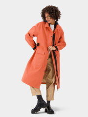 Женское пальто Didriksons весна-осень MIRA, кораллово-красный цвет цена и информация | Женские пальто | hansapost.ee