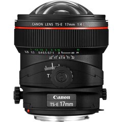 Canon TS-E 17mm f/4L hind ja info | Fotoaparaatide objektiivid | hansapost.ee
