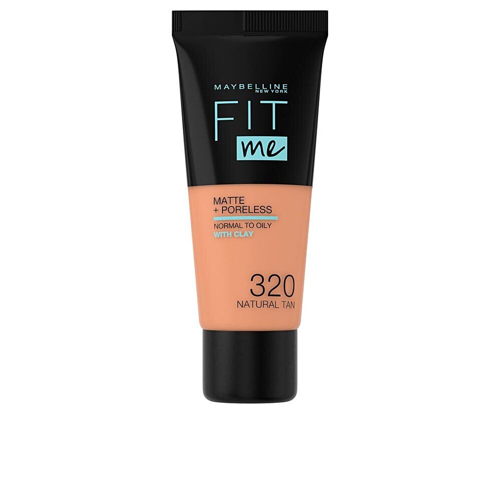 Maybelline Fit Me Matte Poreless Foundation 320 Natural hind ja info | Jumestuskreemid ja puudrid | hansapost.ee