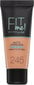 Maybelline Fit Me Matte Poreless Foundation 320 Natural hind ja info | Jumestuskreemid ja puudrid | hansapost.ee