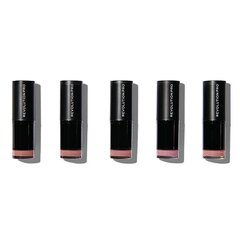 Makeup Revolution Matte Nude Lipstick Collection (5 pcs) - Set of five lipsticks 3.2g цена и информация | Помады, бальзамы, блеск для губ | hansapost.ee