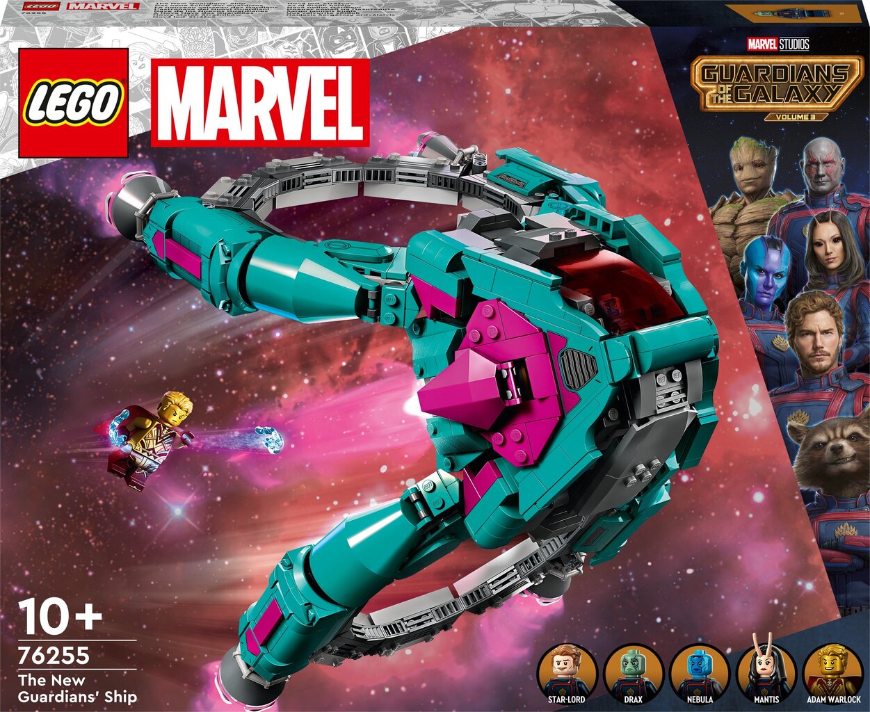 Космический корабль LEGO® Marvel New Guardians 76255 цена | hansapost.ee